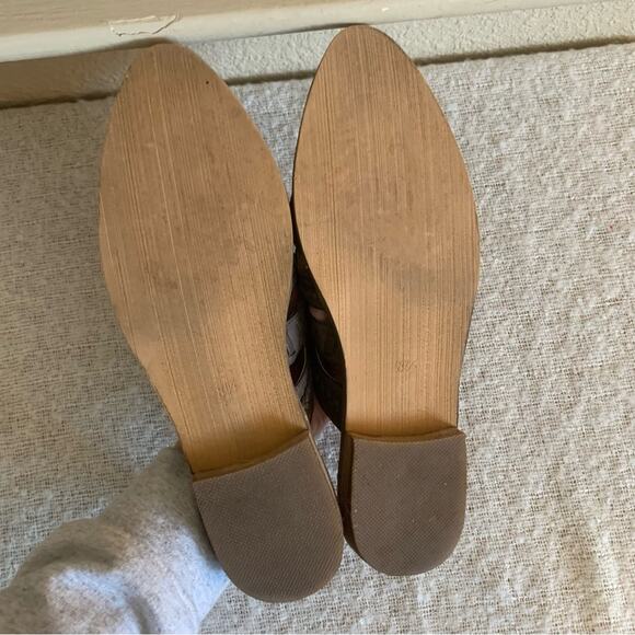 NOT RATED Monty Mule Faux Leather Slip On Pointed Toe Women’s Size 8.5 - Picture 6 of 11